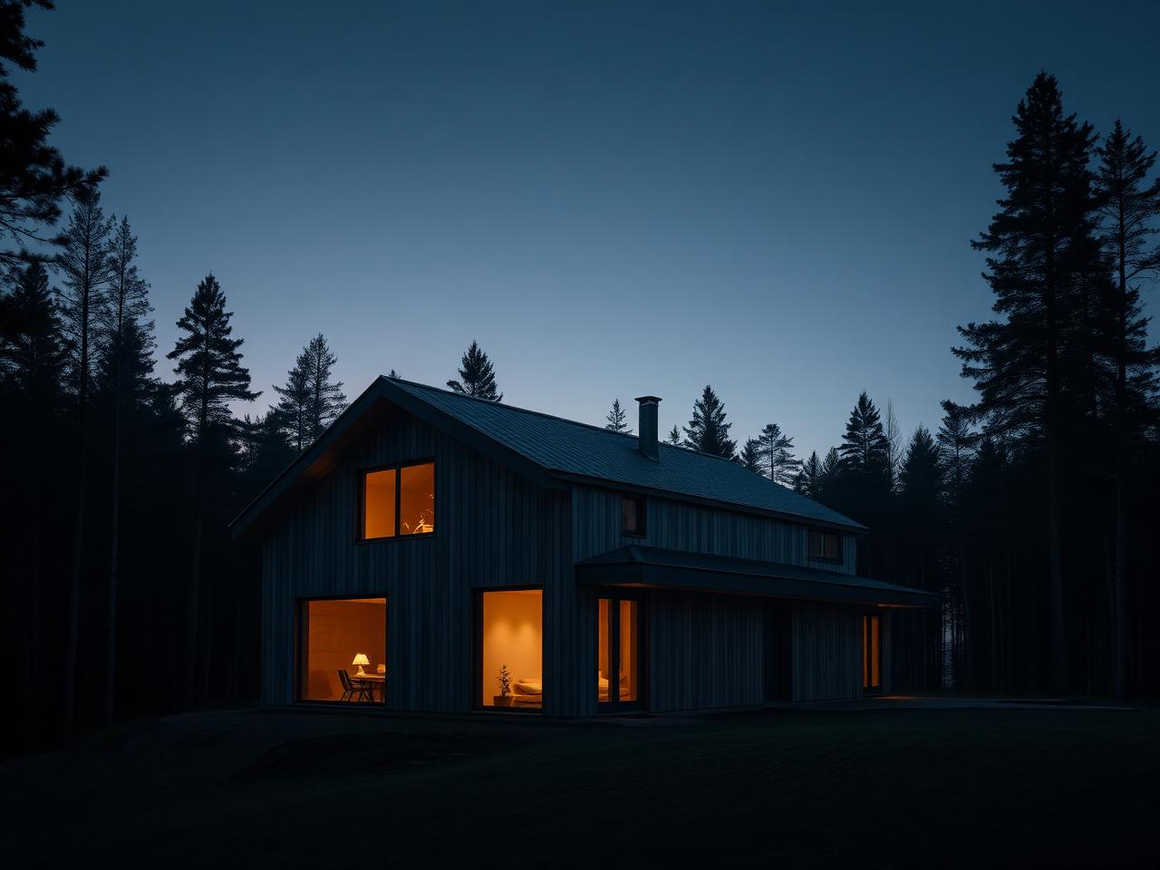 Haus am Waldrand